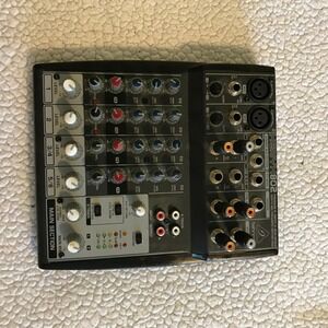 Behringer Xenyx 802 Premium 8-Input 2-Bus Analog Mixer with Mic Preamps EQs